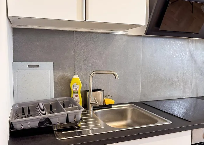 公寓 Ruhr Business Mit 5 Einzelbetten Privat Parkplatz