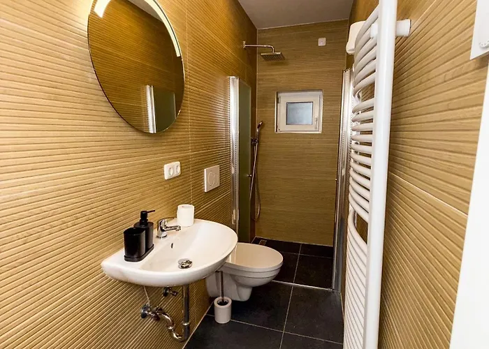 公寓 Ruhr Business Mit 5 Einzelbetten Privat Parkplatz 埃森